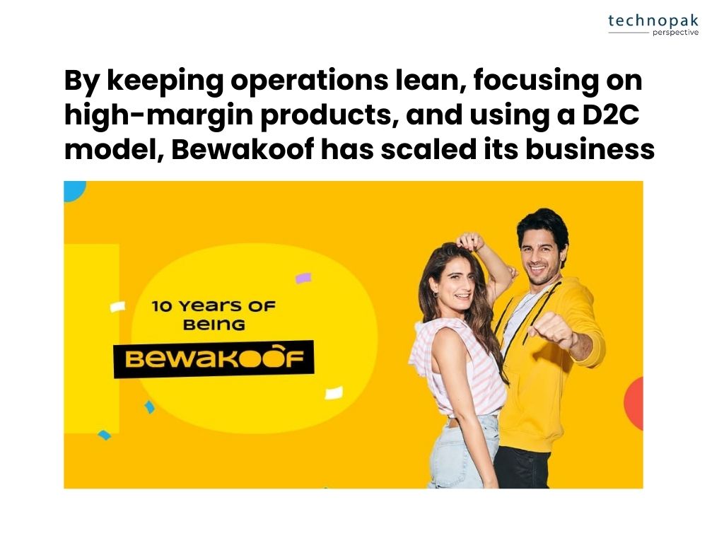 Bewakoof-lean-operations