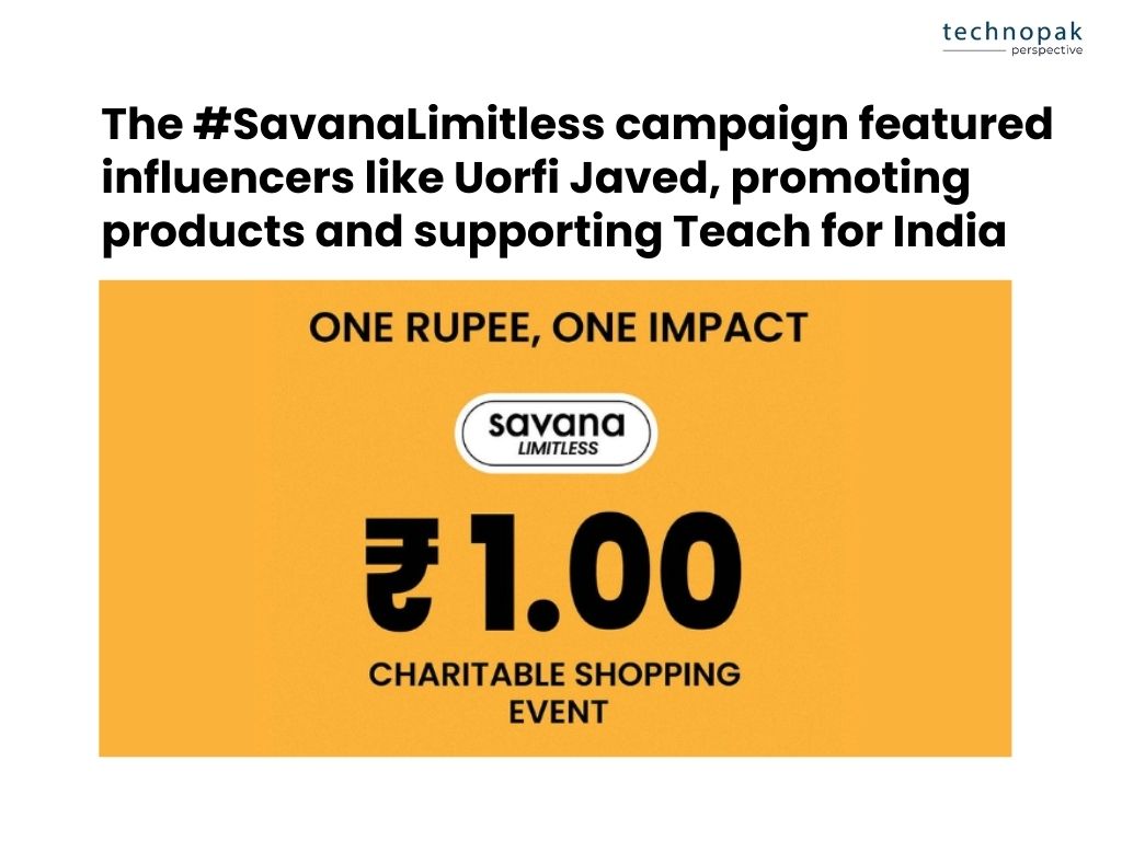 Savanna-limitless-campaign-teach-for-India